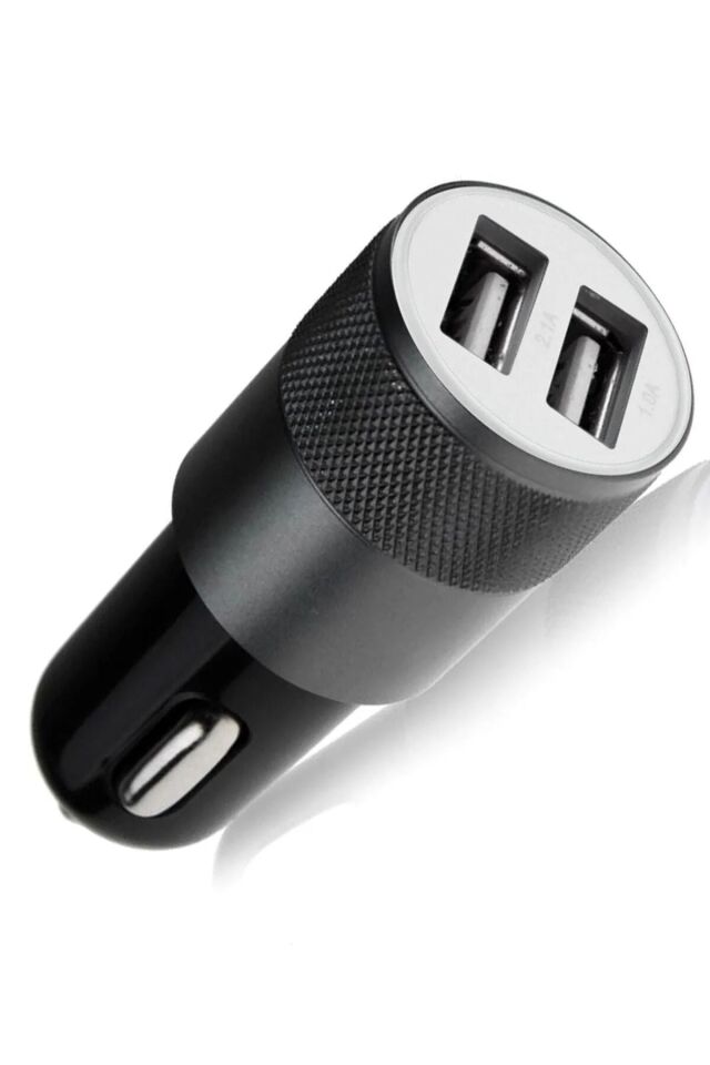 Tüm Araç Ve Arabalara Uyumlu Araç Çakmaklık Şarj Aleti Çift Usb Araba Şarz Söketi 3.4A