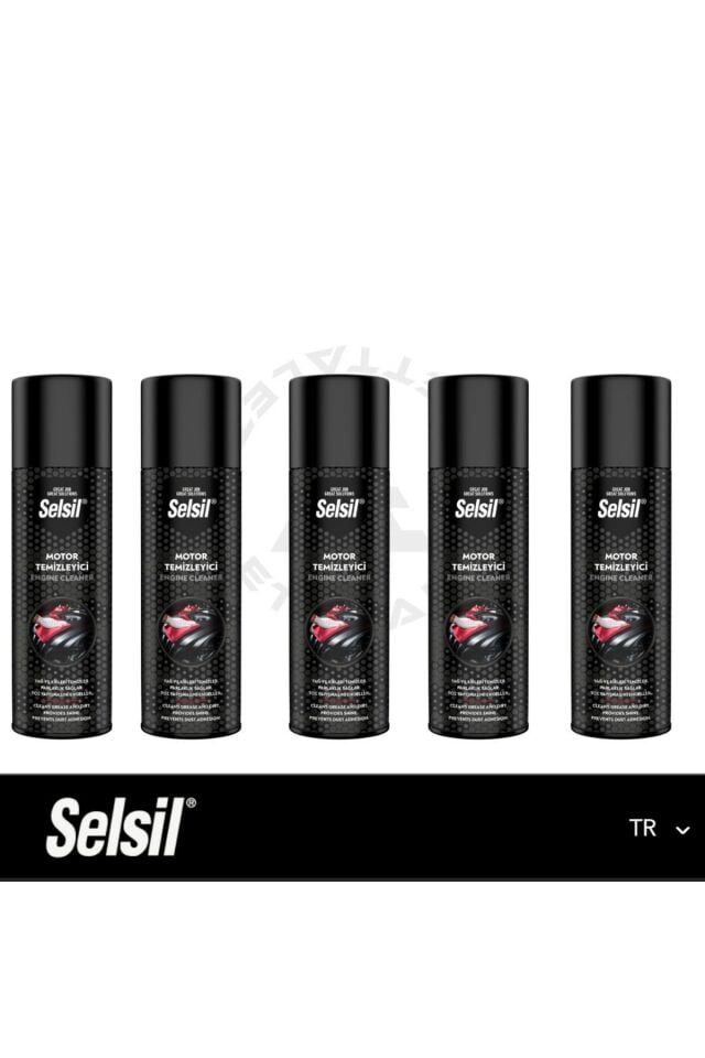 Motor Temizleme Spreyi 500 ML (5 ADET)