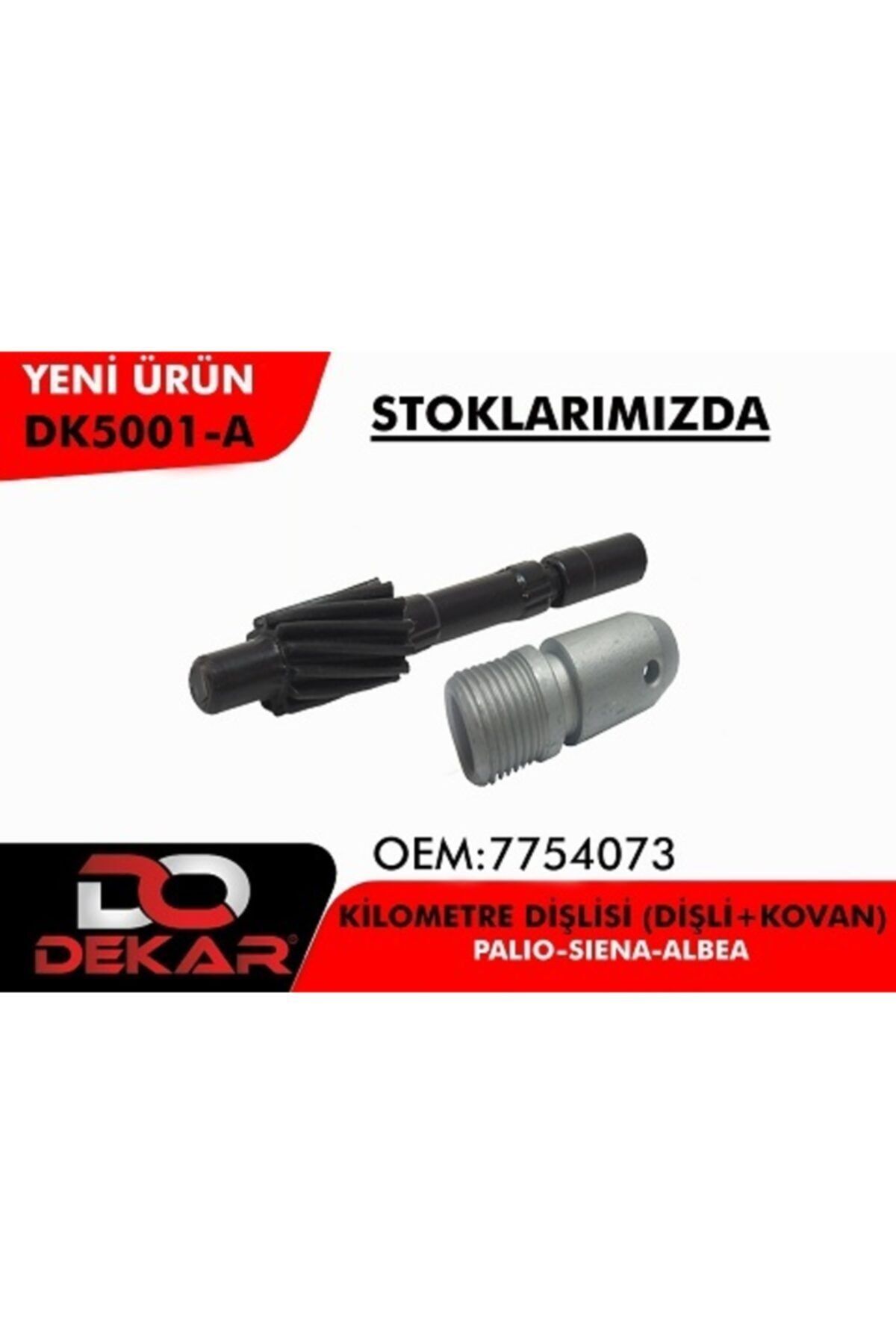 KİLOMETRE DİŞLİSİ + KOVAN DK5001A PALİO ALBEA DOBLO SIENA 7754073 EGP