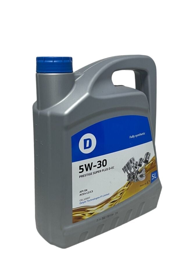 Delphi Prestige Süper Plus 5W-30 Tam Sentetik Motor Yağı 5 Litre