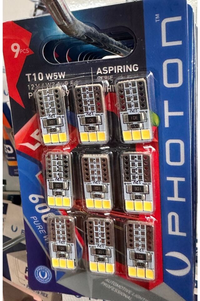 Led T10 Ph7010 B9 9 Adet Led