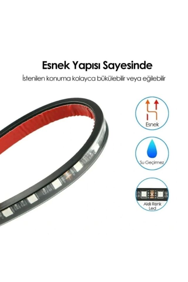 Ayak Altı Led 12 Ledli Lamba Sese Duyarlı Led Müziğe Duyarlı 48 Led