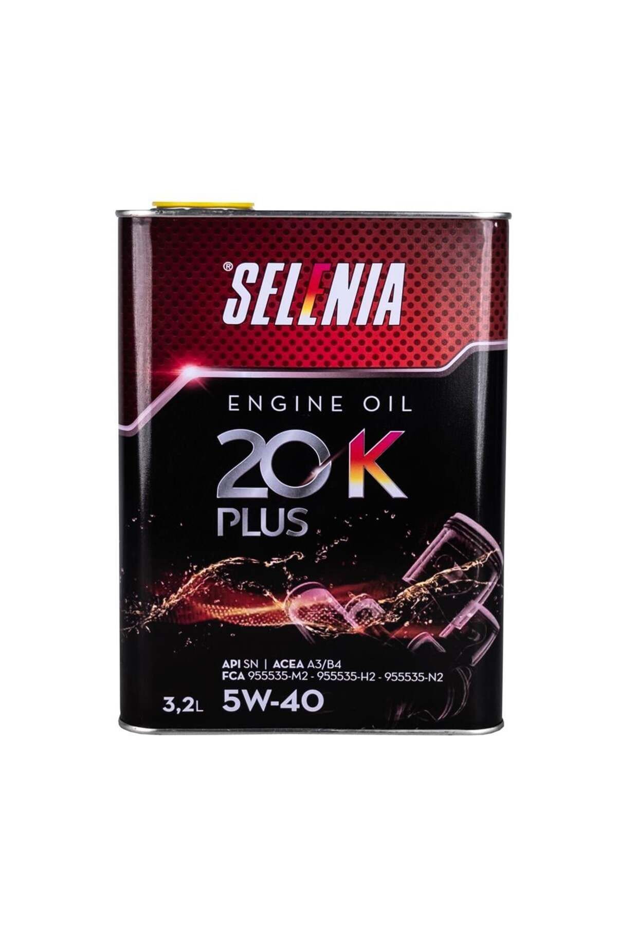 Selenia 20 K Plus 5w-40 A3/b4 3,2 Lt Uyumlu Bezinli-dizel-lpg Model Üretim : 2023