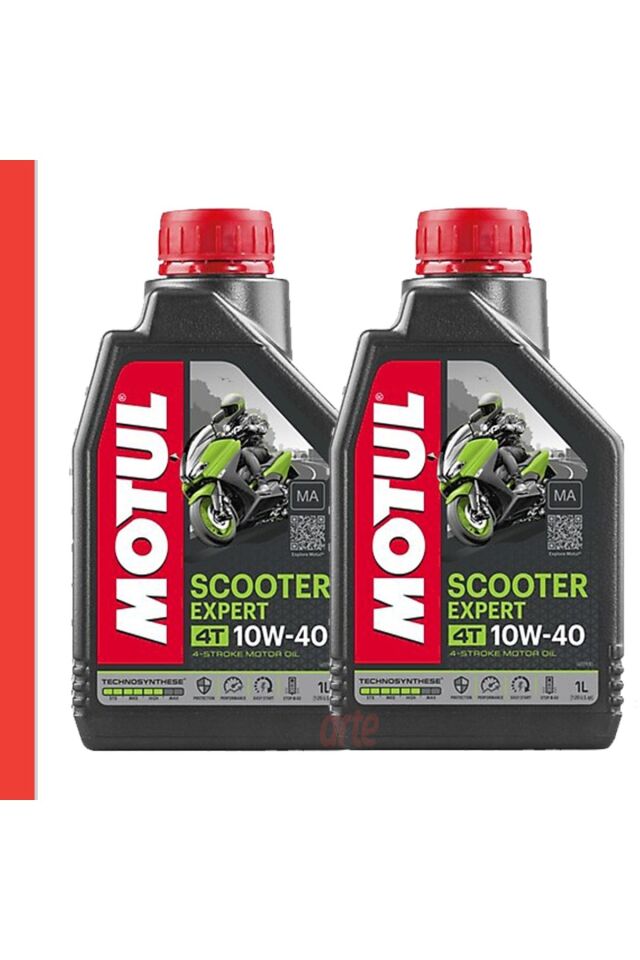 Scooter Expert 4t 10w40 Ma Motosiklet Motor Yağı Güncel 2 Adet