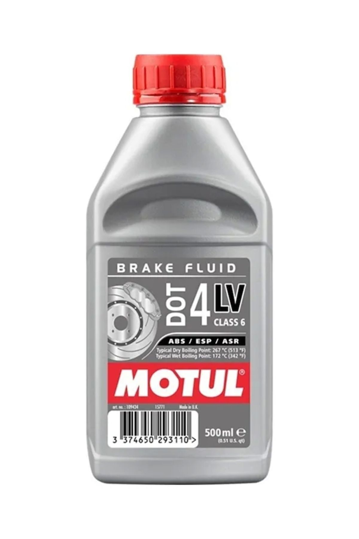 Dot 4 Lv Brake Fluid 500 Ml