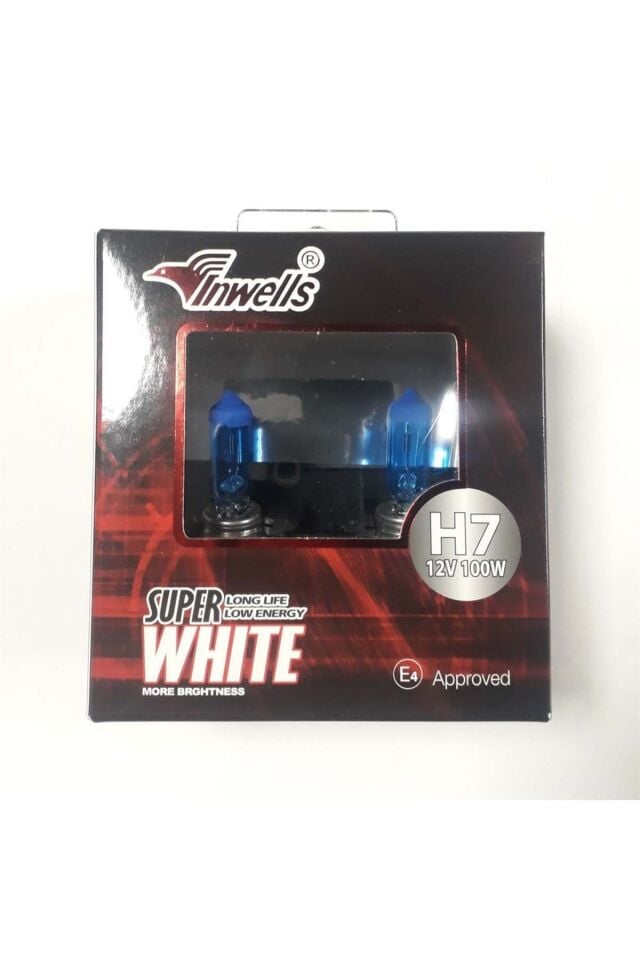 Ampul H7 12v 100w Beyaz Işık