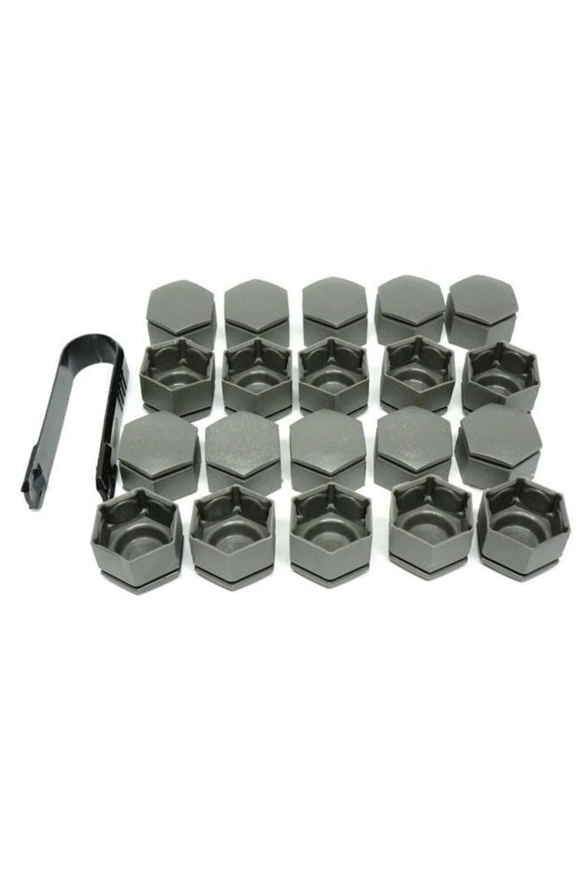 Opel Insignia A Bijon Kapağı Seti Gri 22x21mm (20 Adet)