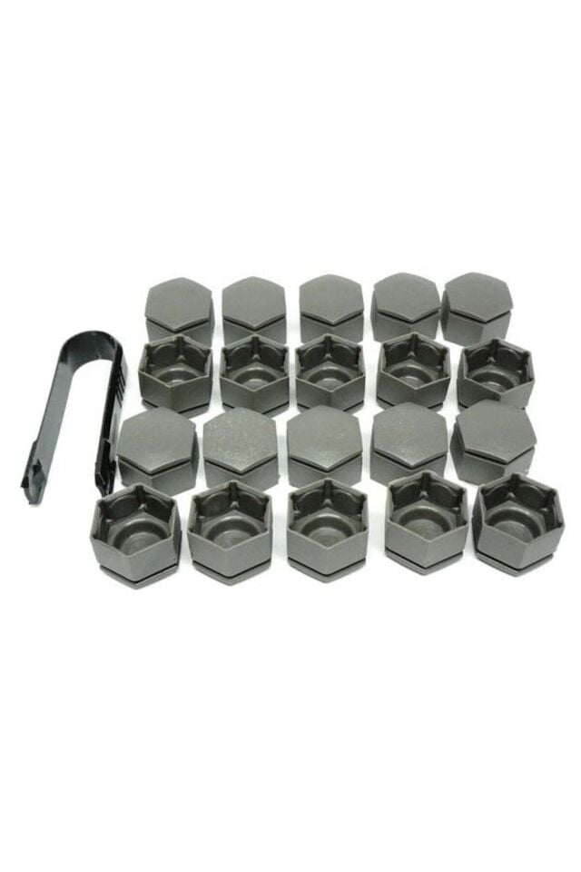 Opel Insignia A Bijon Kapağı Seti Gri 22x21mm (20 Adet)