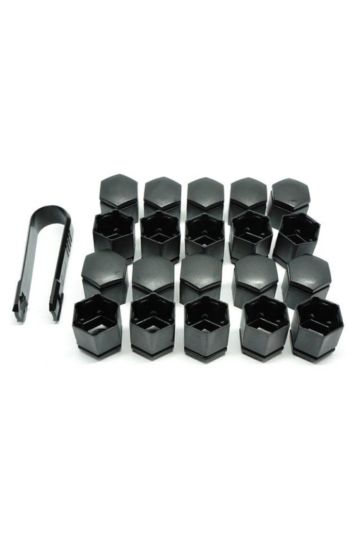 Opel Astra J, K, Insignia B, Mokka Bijon Kapağı Seti Siyah 19x24mm (20 Adet)