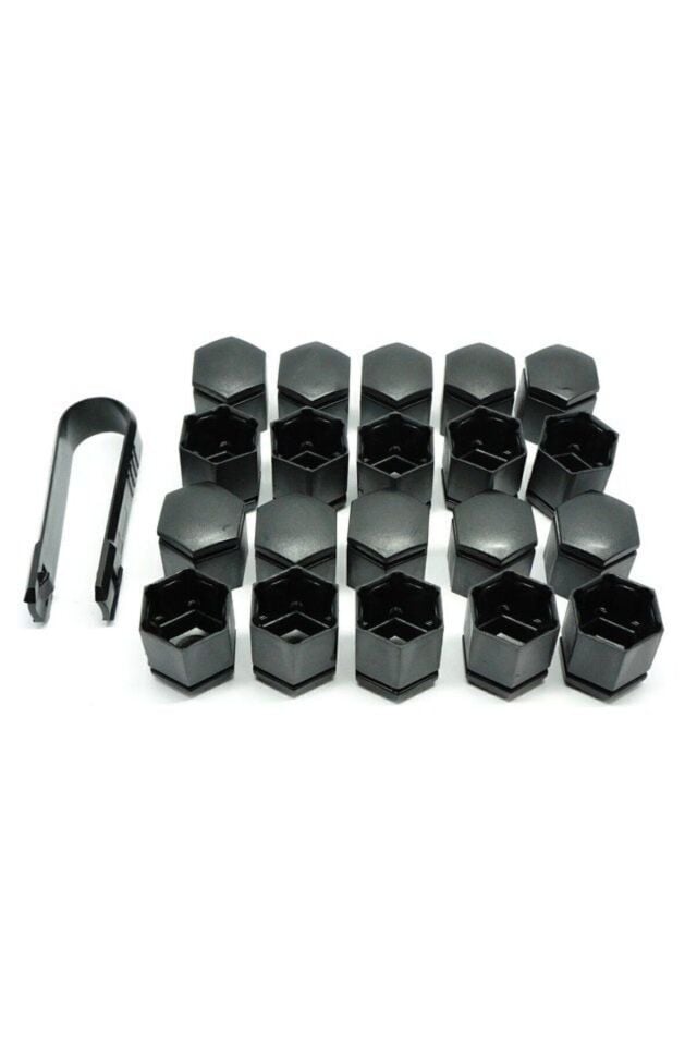 Opel Astra J, K, Insignia B, Mokka Bijon Kapağı Seti Siyah 19x24mm (20 Adet)