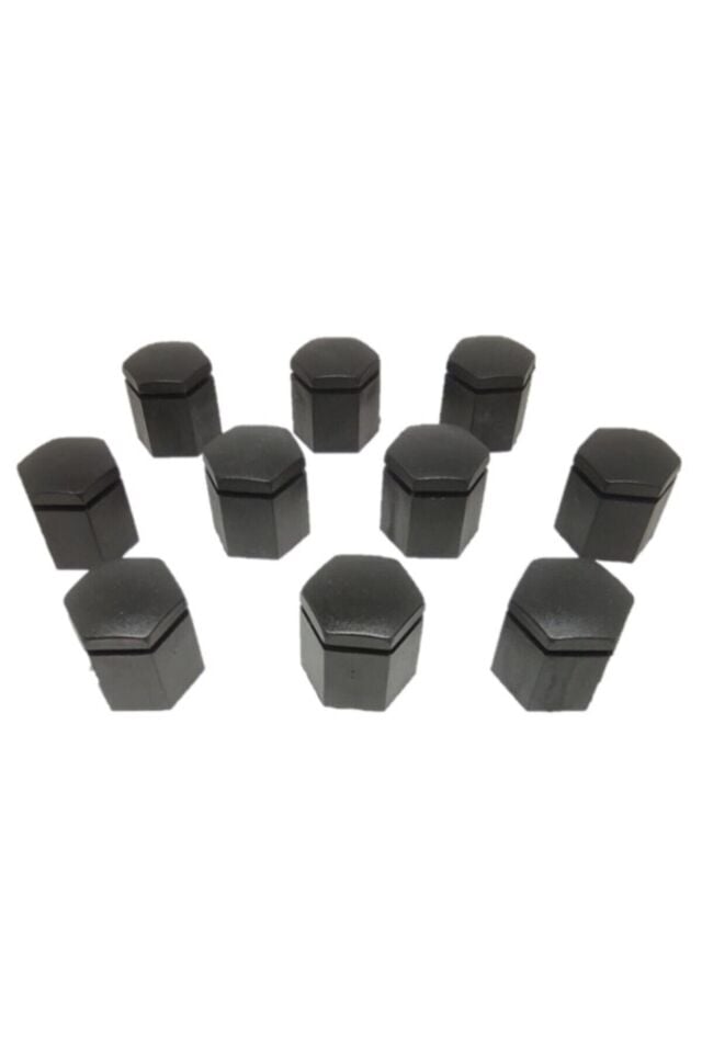 Opel Astra J Uyumlu Bijon Kapağı Siyah 10 Adet 19x24 Mm