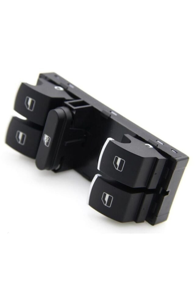 Volkswagen Passat B7 Sol Dörtlü Cam Açma Düğmesi (2011-2014) 5k4959857 / 5nd959857 Kromlu