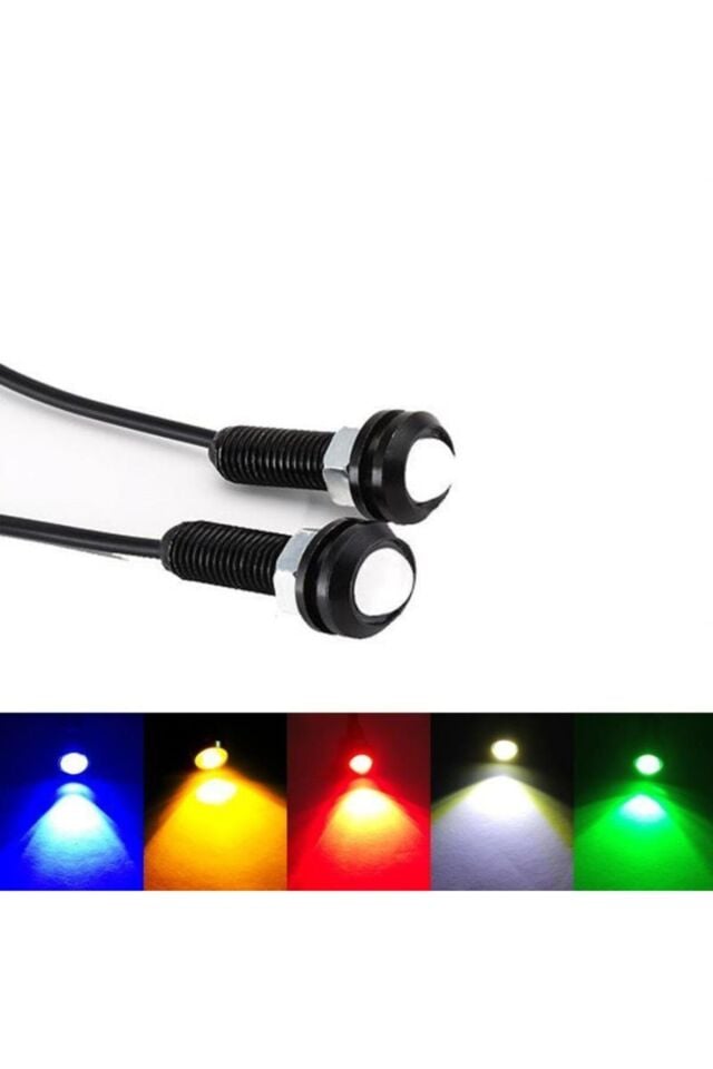 Kırmızı Ayna Altı Led Kartal Göz Led 2'li