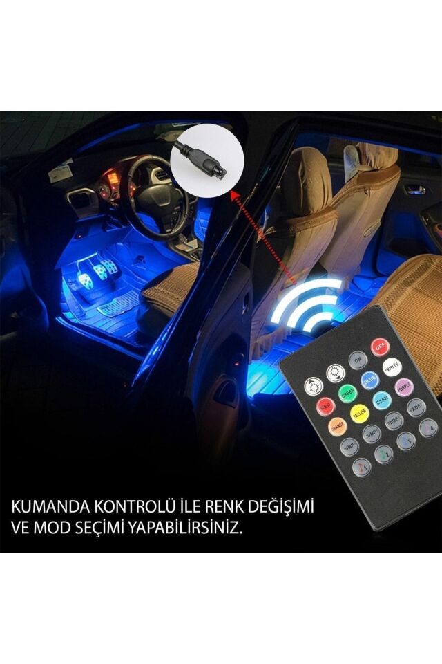 Muhteşem Ikili Ayak Altı Led + Ayarlı Amerikan Park Modülü Arıza Işığı Yakmaz