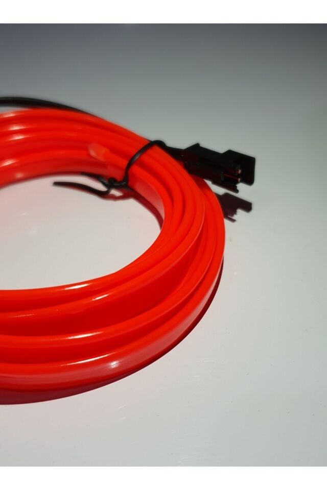 Araç Içi Torpido Ledi - Ip Neon Led - 2 Metre Kırmızı