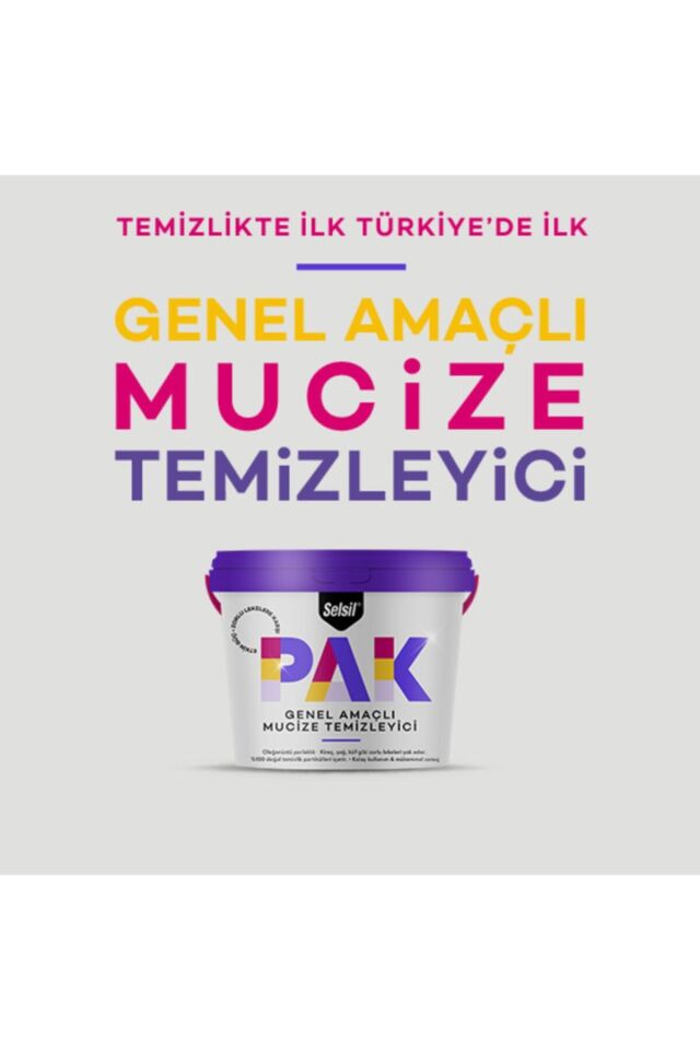 Pak Genele Amaçlı Mucize Temizleyici Krem 500 gr