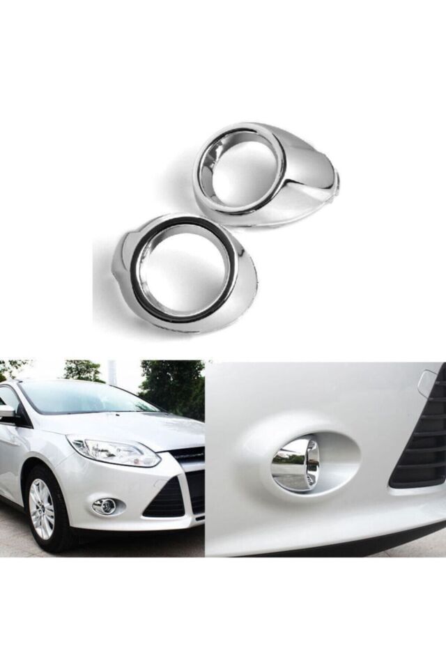 Ford Focus Sis Far Çerçeve Nikelajı Sağ+sol Takım 2011-2014 Uyumlu