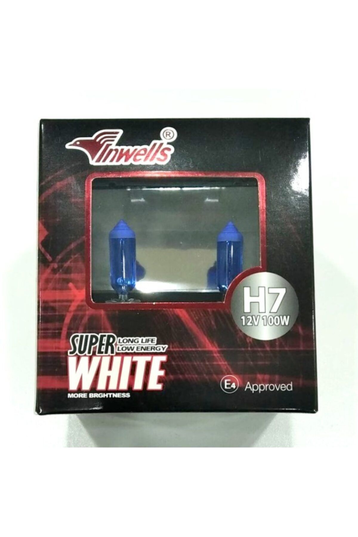 H7 Beyaz Işık Oto Far Ampulü 100watt