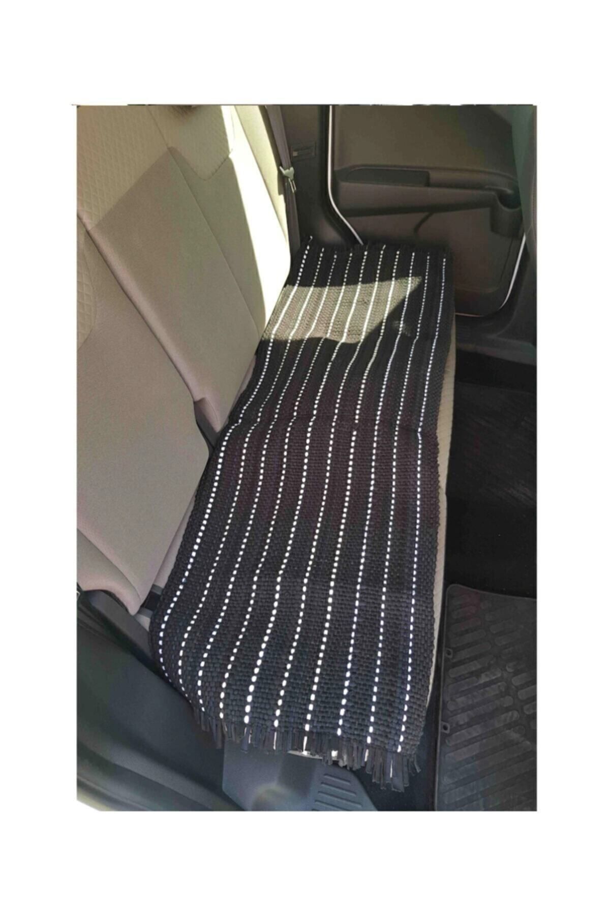 Taşkınev Home Terletmez Oto Kilim Ön Ve Arka 3 Lü Serme Set Karışık Renk