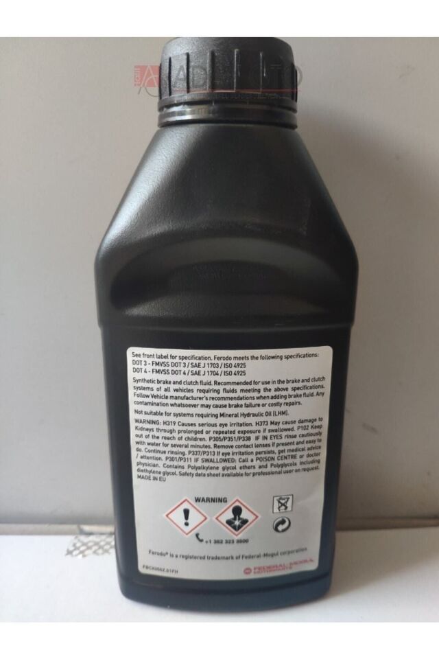 Feredo Fren Hidrolik Yağı Dot4 500 ml