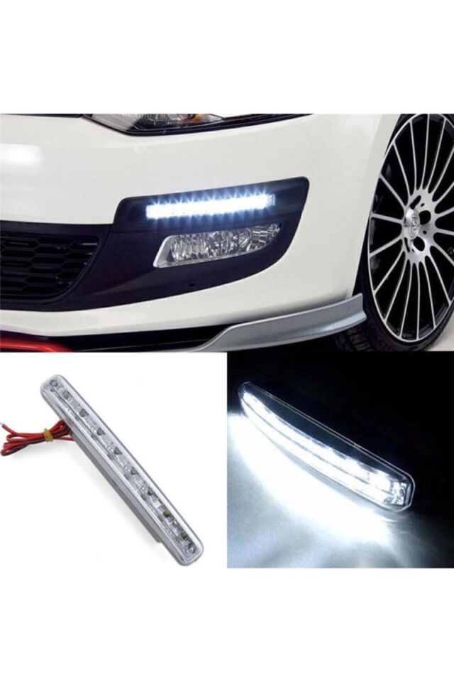 Gündüz Ledi Gündüz Farı Led Farı 8 Led Güçlü