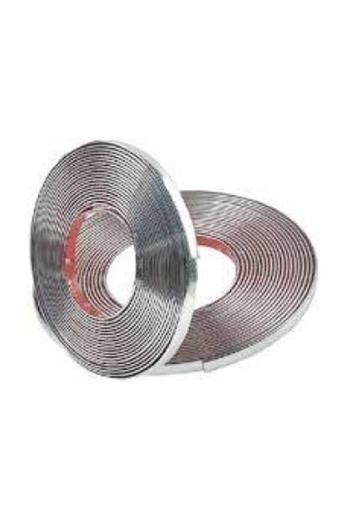 Krom Dekoratif Nikelaj Şerit Çıta 6mm X 5 m
