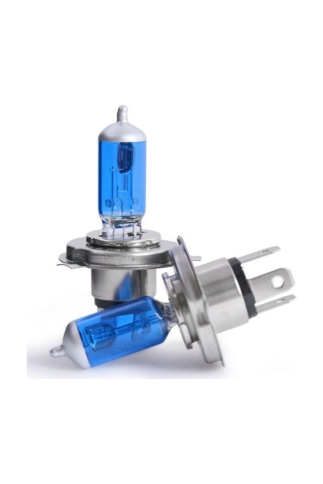 H4 12v 100/90w %50 Fazla Halojen Ampul 4600k Seti 2'li