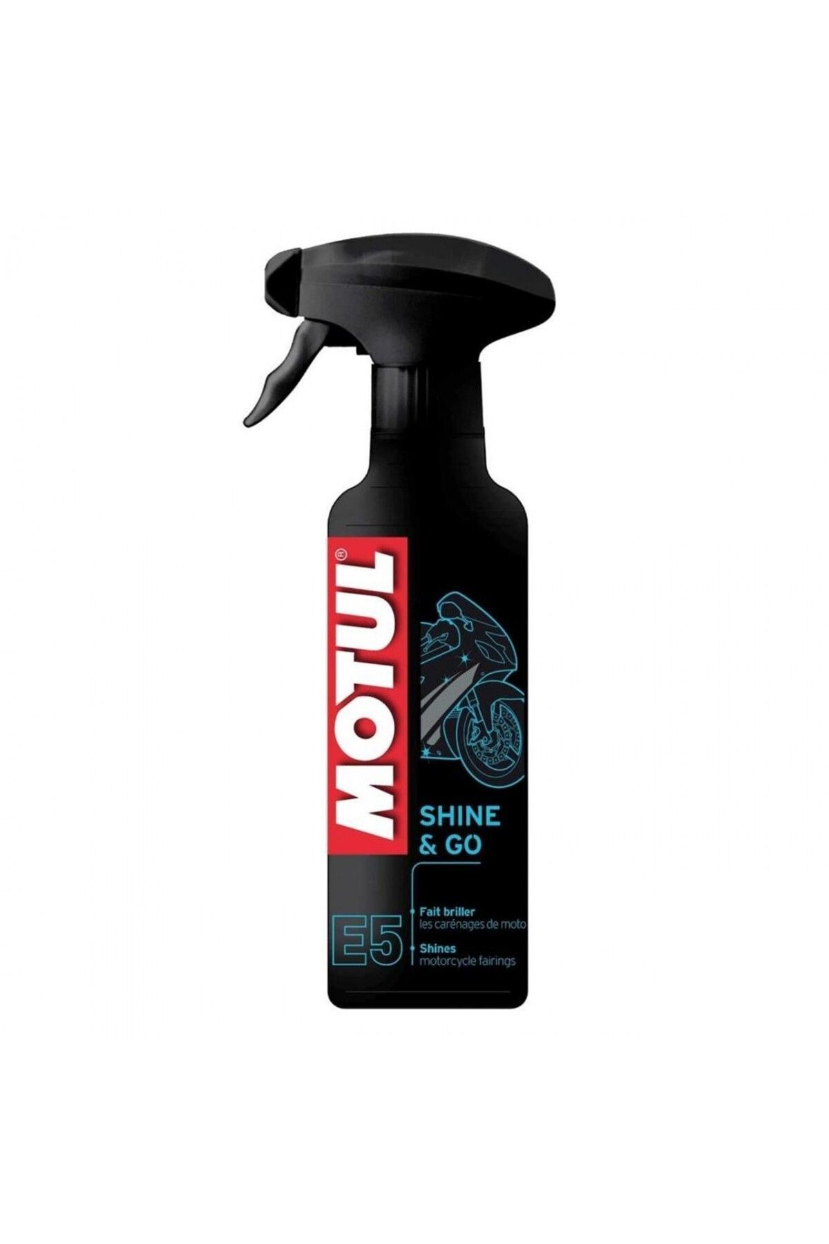 E5 Motosiklet Plastik Grenaj & Kaporta Parlatma Ve Bakım Spreyi 400ml